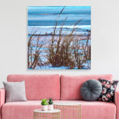 Oceaan Zand Duinen Canvas Afdruk (Insitu (Woonkamer))