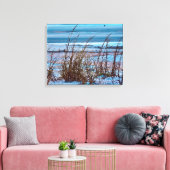 Oceaan Zand Duinen Canvas Afdruk (Insitu (Woonkamer))