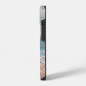 Oceaan Zand Textuur iPhone Hoesje (Linkerkant)