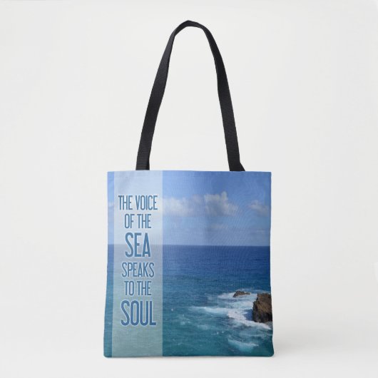 Oceaan / Zee Hawaii Fotoquote Tote Bag (Voorkant)