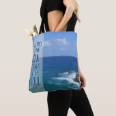Oceaan / Zee Hawaii Fotoquote Tote Bag (Dichtbij)