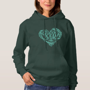 Oceaan Zeeleven Liefde Mariene Surf Hoodie