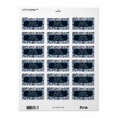 Oceaan Zeeleven Nautilus Zeeschelpen Strand Bruilo Etiket (Full Sheet)
