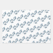 Oceaan zeesterren kerstpatroon inpakpapier vel (Voorkant 3)