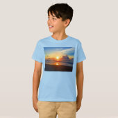 Oceaan Zon T-shirt (Voorkant volledig)
