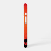 Oceaan zonsondergang met Palmboom gepersonaliseerd iPhone 16 Hoesje (Linkerkant)