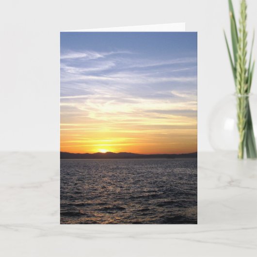 Oceaan Zonsopgang Aankondiging (Voorkant)