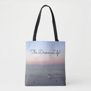 Oceaan Zonsopgang Strand Tote Bag