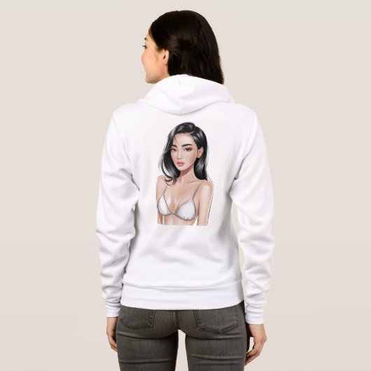 oceaanallure hoodie (Achterkant volledig)