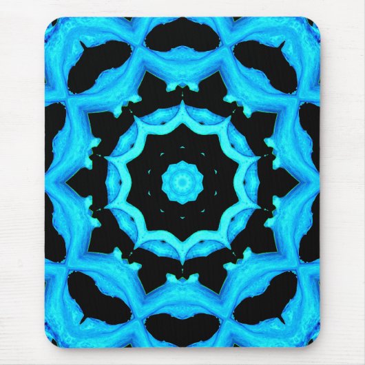 Oceaanblauw Muismat (Voorkant)