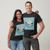 Oceaanblauw T-shirt (Unisex)