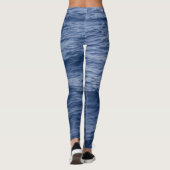 oceaanblauw water leggings (Achterkant)