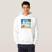 Oceaanbord met geweldig strand hoodie (Voorkant volledig)