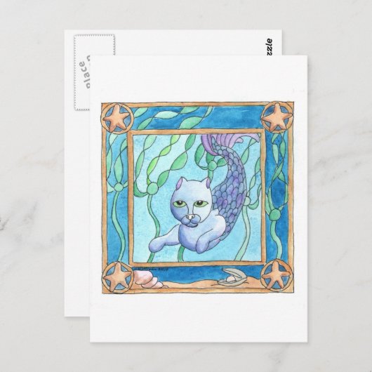 Oceaanbos Briefkaart (Voorkant / Achterkant)