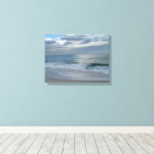 Oceaanbranding en lucht canvas afdruk (Insitu (Houten vloer))