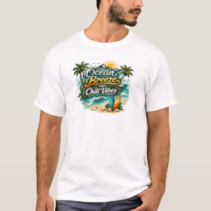 Oceaanbries En Ontspannen Sfeer T-shirt