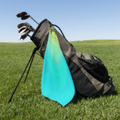 Oceaanbries Golfhanddoek (Groen)