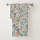Oceaanbries Handdoek Trendy Kustbadkamer Uitzicht (Insitu)