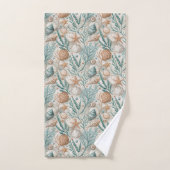 Oceaanbries Handdoek Trendy Kustbadkamer Uitzicht (Handdoek)