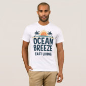 Oceaanbries Leuke Leven T-shirt (Voorkant volledig)
