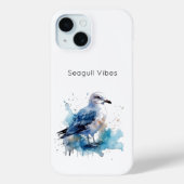 Oceaanbries: Waterverf meeuw Case-Mate iPhone Case (Achterkant)