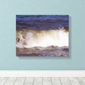 oceaancanvas canvas afdruk (Insitu (Houten vloer))