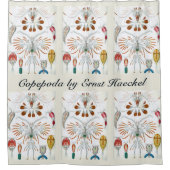  oceaandieren, Copepoda door Ernst Haeckel Douchegordijn (Voorkant)