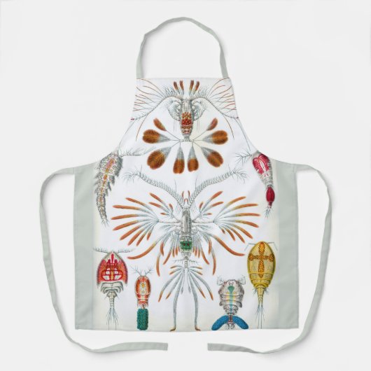  oceaandieren, Copepoda door Ernst Haeckel Schort (Voorkant)