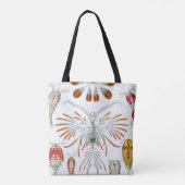  oceaandieren, Copepoda door Ernst Haeckel Tote Bag (Achterkant)
