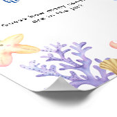 Oceaandieren - Hoeveel snoepjes zitten er in de po Poster (Hoek)