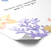 Oceaandieren - Hoeveel vissen zitten er in de pot Poster (Hoek)