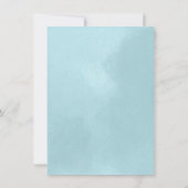 Oceaandieren onder het Zee Boy Baby shower Kaart (Achterkant)