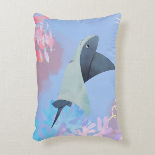 oceaandromen accent kussen (Voorkant(Verticaal))