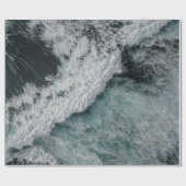 Oceaangolf Cadeaupapier (Vlak)