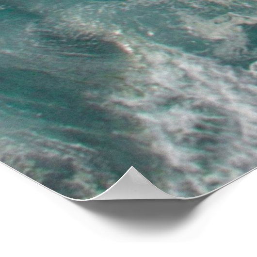Oceaangolf Poster (Hoek)