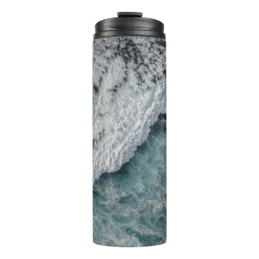 Oceaangolf Thermosbeker (Voorkant)