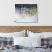 oceaangolfcanvas canvas afdruk (Insitu (Slaapkamer))