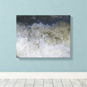 oceaangolfcanvas canvas afdruk (Insitu (Houten vloer))