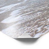 Oceaangolffoto Foto Afdruk (Hoek)