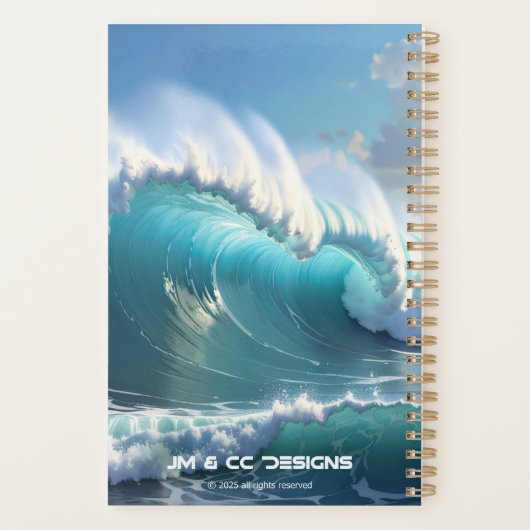 OCEAANGOLVEN - 2026 - PLANNER (Achterkant)