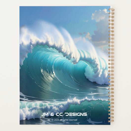 OCEAANGOLVEN - 2026 - PLANNER (Achterkant)