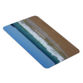 Oceaangolven bij Sand Beach II Magneet (Rechterzijde)