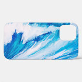 Oceaangolven: Blumarine Waterverf Beauty. Case-Mate iPhone Case (Achterkant (horizontaal))