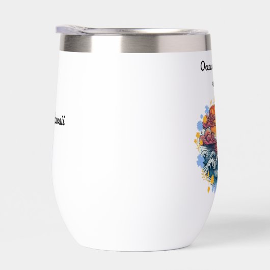 Oceaangolven, de omhelzing van wijn (Rechts)