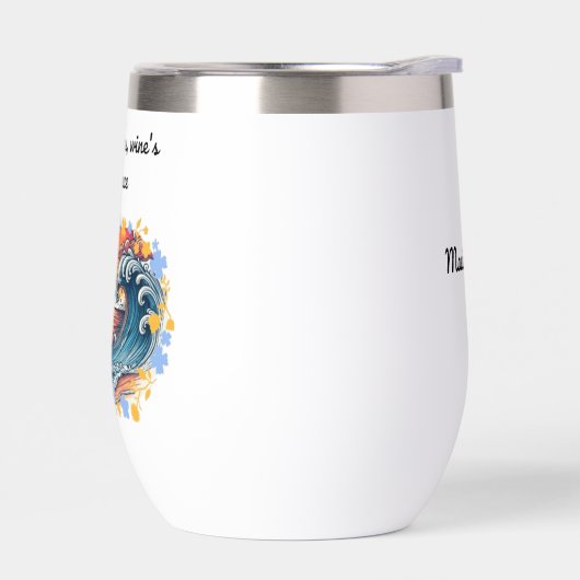 Oceaangolven, de omhelzing van wijn (Links)