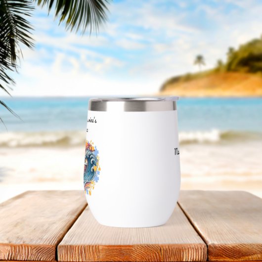 Oceaangolven, de omhelzing van wijn (Strand)