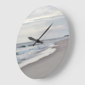 Oceaangolven en strand grote klok (Hoek)