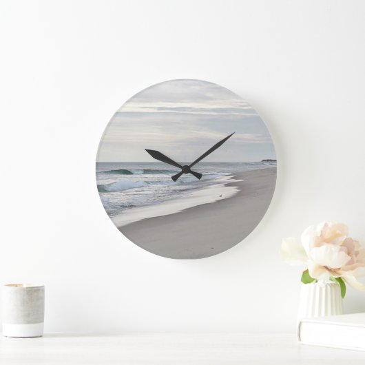 Oceaangolven en strand grote klok (Huis)