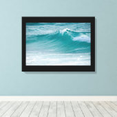 oceaangolven omwikkeld canvas (Insitu (Houten vloer))