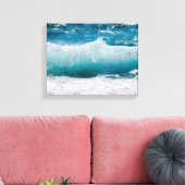 oceaangolven omwikkeld canvas afdruk (Insitu (Woonkamer))